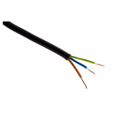 Câble électrique U-1000 R2V 3G2,5mm² noir – 50m – Zenitech
