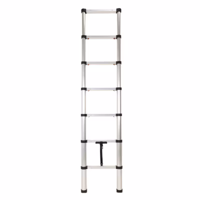 Echelle télescopique portative de 72 cm à 2 mètres en aluminium