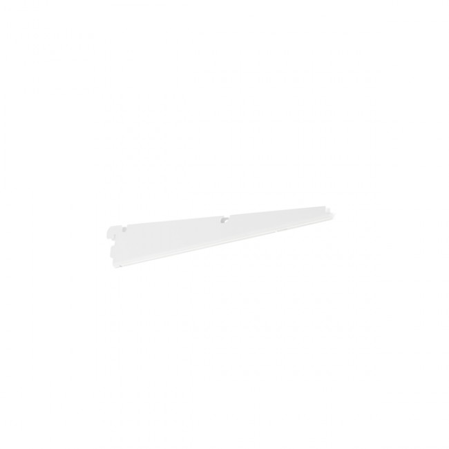 Console pour étagère fil – système de crémaillère suspendue – blanc ELFA