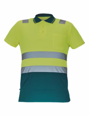 Polo CADIZ HV JAUNE VERT CERVA TAILLE S