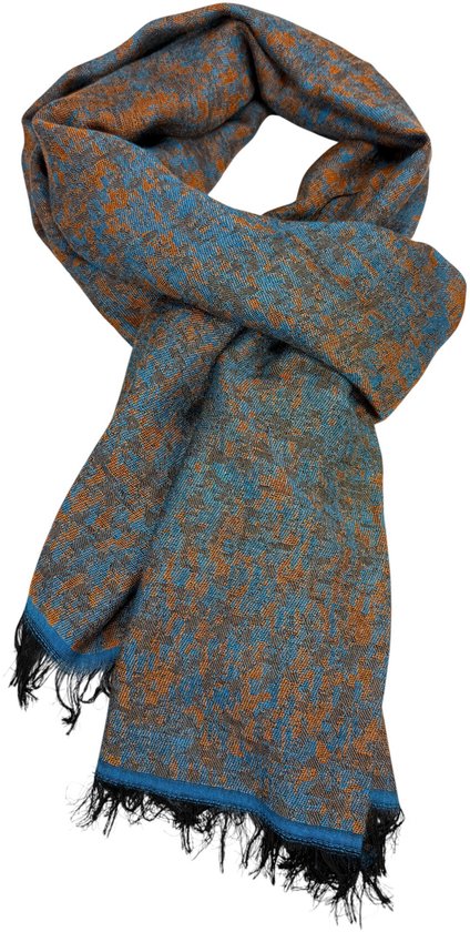 Écharpe homme – 60% rayonne – 40% modal – Douce et confortable – Made in Italy