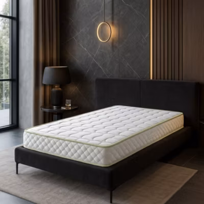 LOT de 2 Matelas 80×190 – Hauteur 21 Cm – Soutien Souple – Confort Optimal – Usage Quotidien – Nuits D&rsquo;or – MATELAS NUIT CALME