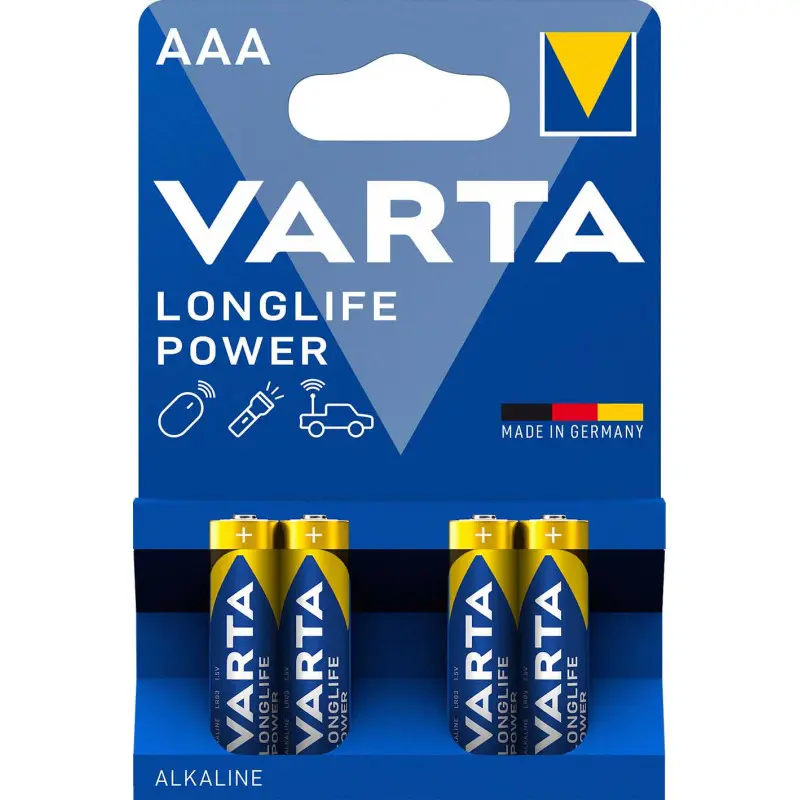 VARTA – 4 piles LR03 1,5V – 4903110414