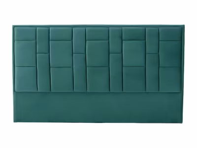 Tête de lit 140 cm – Velours – Vert – HERMINE