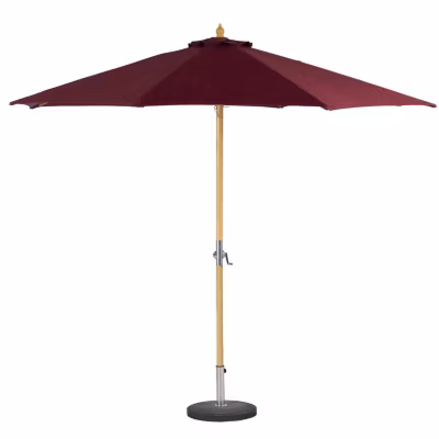 Parasol droit Rond Tinaei – Diam 300 cm x Haut 260 cm