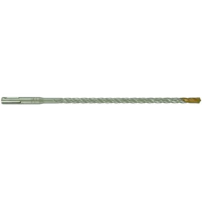 Lot de 25 Forets bétons 2 taillants SPEEDER2 -L260mm -Pointe de centrage -Quadruple goujures -SDS+D: 8 / L: 260 / TIVOLY