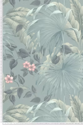 Papier peint vinyle sur intissé Jungle L.10.05 x l.0.53 m.  – Réf. LTC-11220804