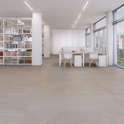 Carrelage extérieur antidérapant effet pierre gris 120×120 cm SEINE R GRIS