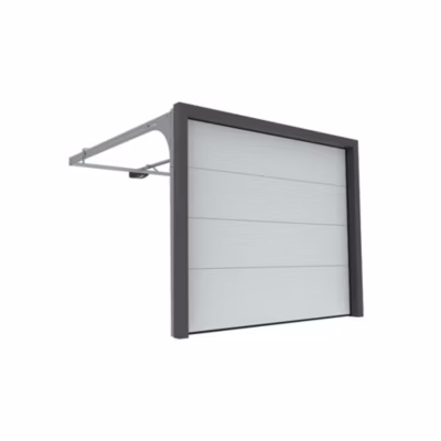 Porte Sectionnelle Motorisée StandardLine Linteau 100mm Lisse Blanc Ral 9016 L4000xH2125 4M