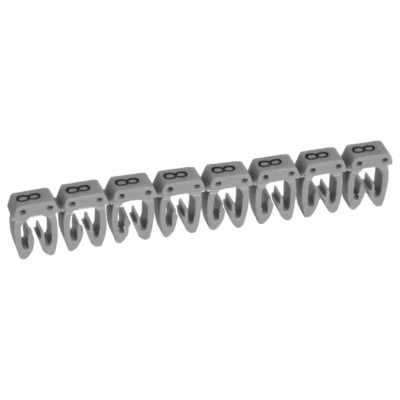 038218 Legrand – Boite De 1200 Repères Cab 3 Pour Fils 0,5mm² à 1,5mm² – Marquage Chiffre 8 Gris