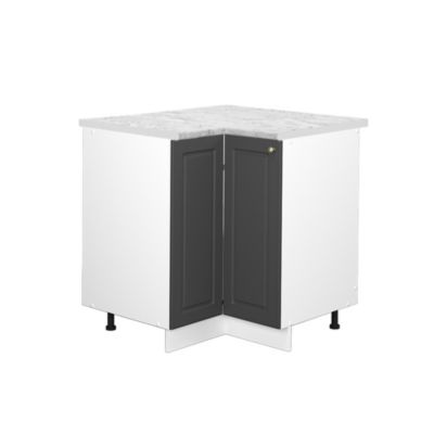Vicco Meuble dangle Anthracite-or 80.5cm , PT Marbre