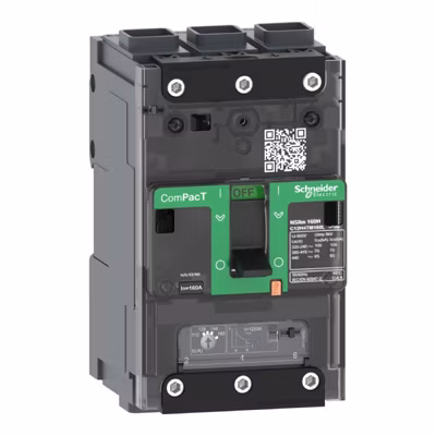 Disjoncteur ComPacT NSXmF Schneider Electric – TM-D 25A – 3P – 36kA – Borne Everlink