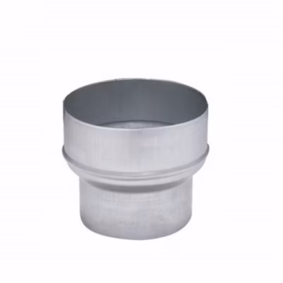 Joncoux Réduction conique 125/100 mm pour raccordement sur conduits flexibles