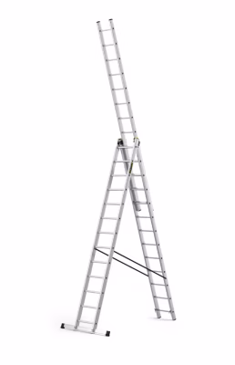 Échelle multifonction en aluminium DRABEST professionnelle 3×13 marches 150 kg 1 pièce