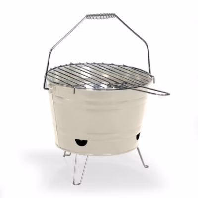 Barbecue à charbon 27cm crème Livoo DOC327C