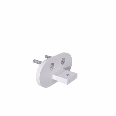 Kit de fixation murale pour garde-corps fixation pour passe-mains et 5 barreaux en Aluminium Gris mat SANILAND