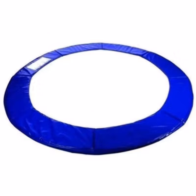 Coussin de protection trampoline – Bleu – 244 cm – PVC – Épaisseur 10 cm – Label CE