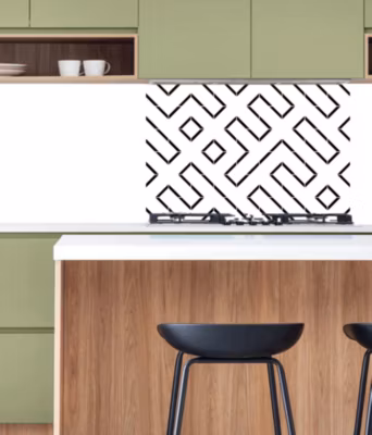Fond de hotte Alu LINE 90 cm x 70 cm Ma Nouvelle Déco