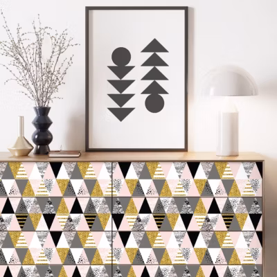 Sticker meuble scandinave ora 40 x 60 cm