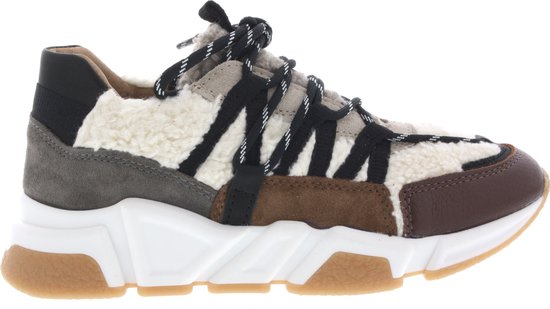 DWRS Label Femmes Los Angeles Teddy Baskets pour femmes Marron Taille 37