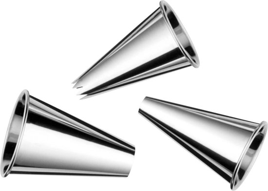 Douille Nervurée Déglon Inox (C8) – Inox – Décorations Fines