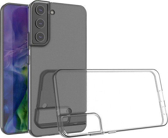 DrPhone SC5 – Coque en Gel TPU Siliconen Souple – Convient pour Galaxy S22+ Plus – Transparente