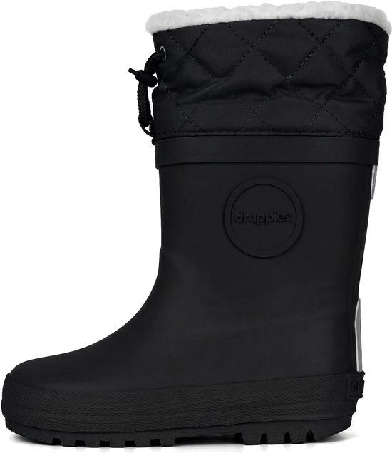 Druppies Rain Boots Lined – Bottes d&rsquo;hiver – Noir – Taille 34