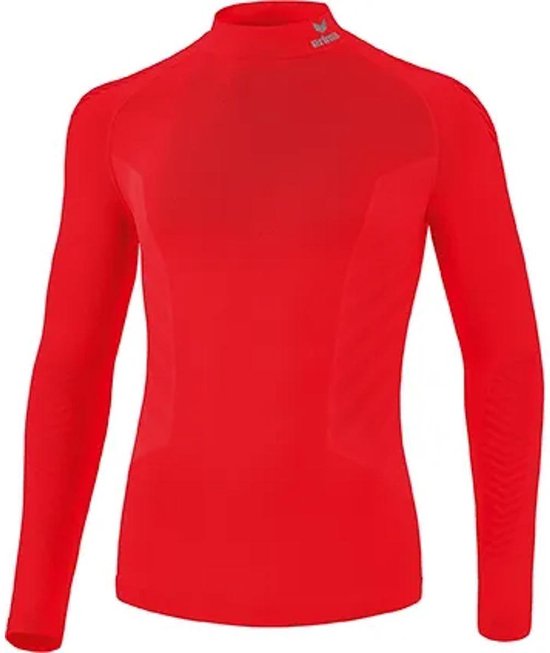 Erima Athletic Longsleeve With Stand Collar Enfant Rouge Taille XXXS