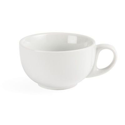 Tasses à cappuccino blanches 200ml Olympia – Boite de 12