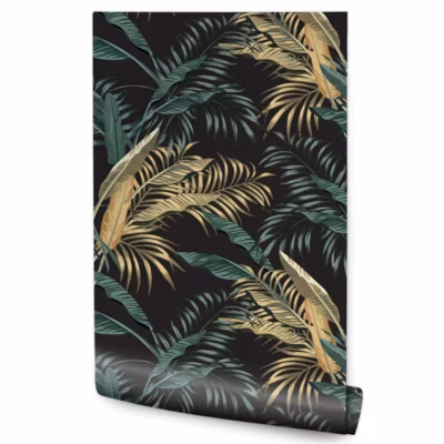Papier Peint Pour La Chambre FEUILLES De Bananier Tropicales