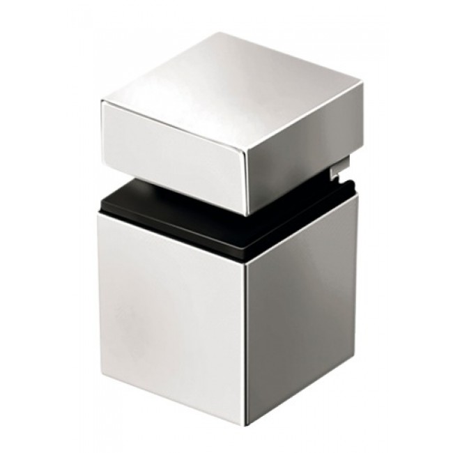 Clip carré – support pour fixation de tablette – aspect inox – GS02 GTV