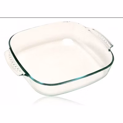 Plat carré 21cm verre Pyrex 220B000/5046