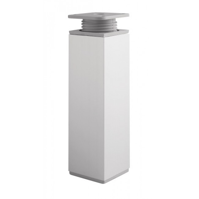 Pied de meuble réglable – aluminium – tube carré 40×40 mm GTV