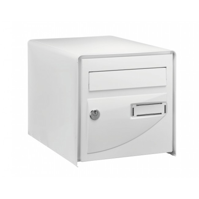 Boîte aux lettres – porte emboutie rigide – goulotte antivol – Probat DECAYEUX