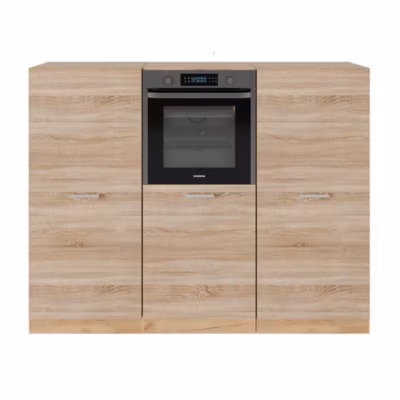 Vicco Bloc cuisine Sonoma/Chêne doré 180cm sans PT
