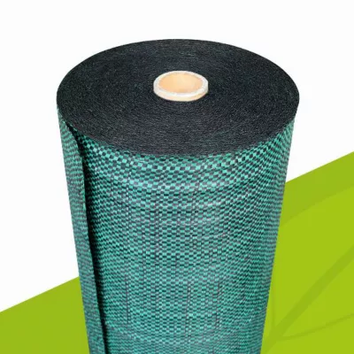 Jardiprotec – Toile de paillage 130g-m² contre les mauvaises herbes – 3,30x100m – Jardiprotec
