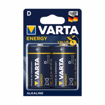 Varta – Piles ENERGY D (LR20) blister de 2
