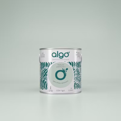 Peinture Algo – Vert d&rsquo;eau apaisant – 2L – Satin