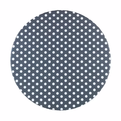 Housse de table élastique à pois