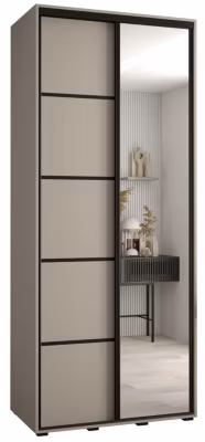 Armoire Dakota 5 a portes coulissantes 100/45/235,2  portes