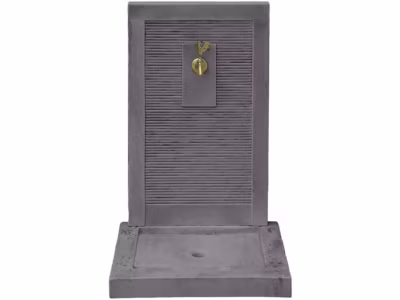 Fontaine « ETNA »  en pierre  57 x 42 x 87 cm  Grise