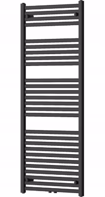 Silla Sèche-serviettes eau chaude 812W 150x60x3cm, Noir