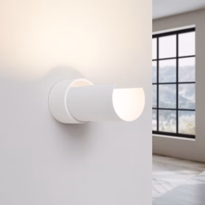 Applique en acier 1 ampoule 3000K – 10x10x21cm Sollux