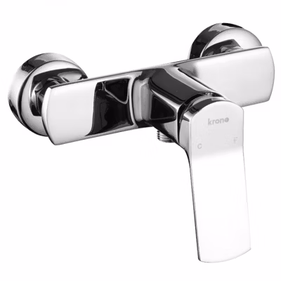 Mitigeur douche mécanique chromé Mineka
