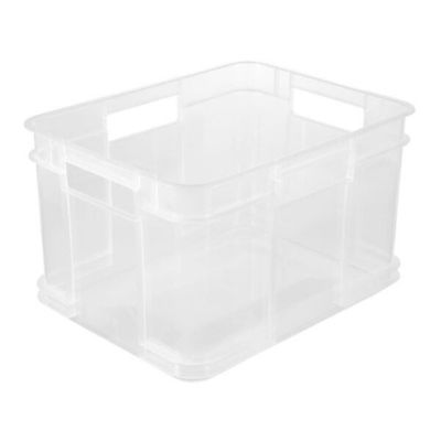 Caisse de Rangement Transparente 54 litres Euro-Box XXL – Transparent