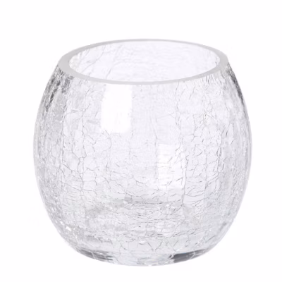 Photophore – verre craquelé – H7 cm – Atmosphera