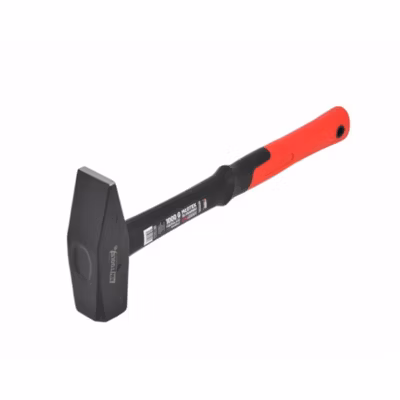 AW Tools – Marteau de maçon motif/style logo Rouge / Gris (0,1 kg)