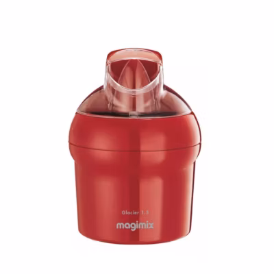 Sorbetière 1.5l 15w rouge Magimix 11669 le glacier