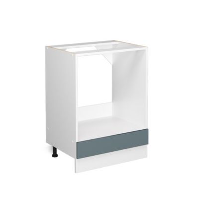 Vicco Meuble pour four Bleu-gris 60cm sans PT