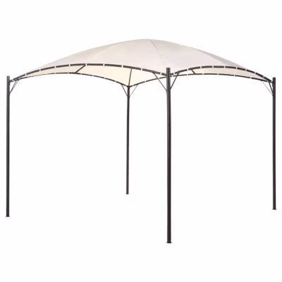 Tonnelle de jardin VOMERO Métal 305 cm 305 cm Beige